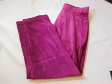 Three Hearts Women Women's Velour Pants casual pant Size Variations 6MERL Pink