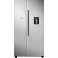 Hisense RS741N4WCE 91cm Frost Free American Fridge Freezer Stainless Steel E