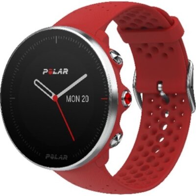 POLAR GPS Multi-Sport Watch Vantage M Red M/L Wearable Smartwatch GPS 3BAR Round