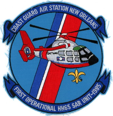 US Coast Guard Patch: USCG Air Station New Orleans HH65