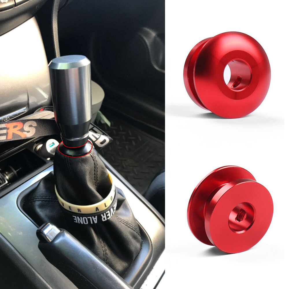 Red Universal Shift Knob Stopper Shift Head Limiter Fixed Base