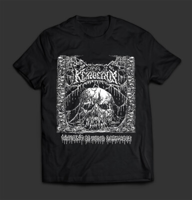 CRYPT OF KERBEROS   Visions Beyond Darkness T-SHIRT