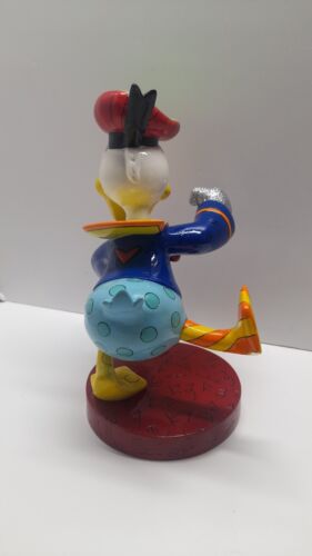 Disney Britto Angry Donald Duck Romero Pop Art Collection Figurine REPAIRED/FIX - Picture 3 of 11