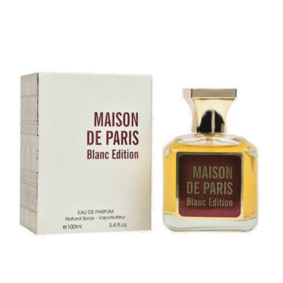 NEW! Maison de Paris Blanc Edition for Men/Women (FC) 3.4oz EDP Spray -B1G1 FREE