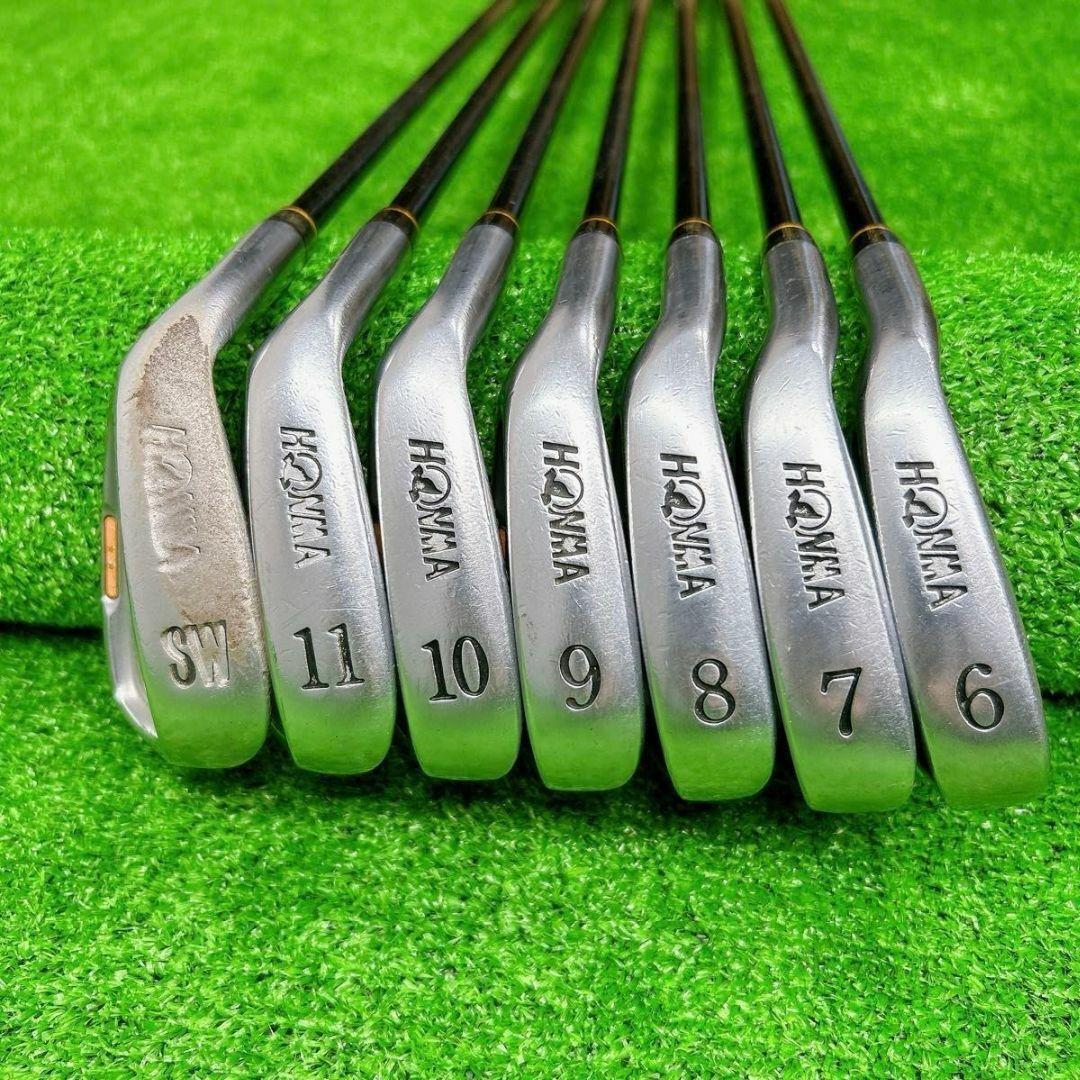 8489 HONMA Twin Marks TM-503 レフティ 左 6本 HONMA Twin Marks TM-503 2Star 6-11+Sw TK-353 FW&FW TWIN KICK