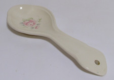 Pfaltzgraff Tea Rose Spoon Rest USA Older Style