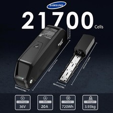 36V 20Ah Battery for 0W-1000W Motor Lithium Battery BMS