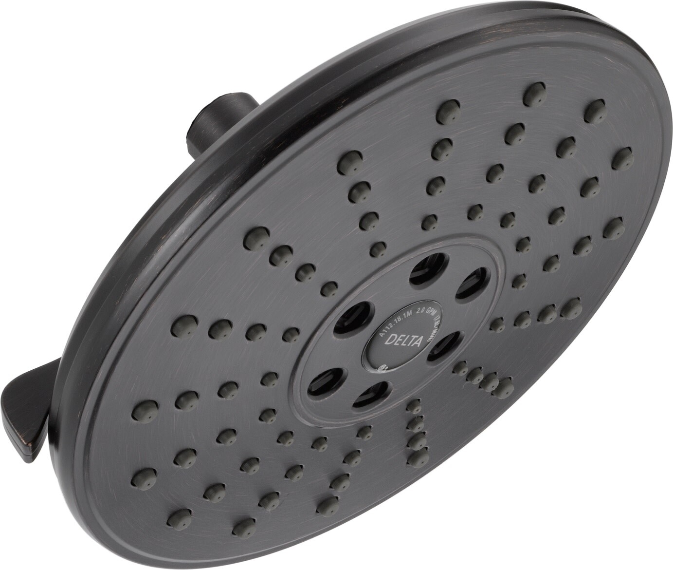 Delta 52688 Bronze Universal Round Shower Head 1.75 GPM 7-11/16 Inch