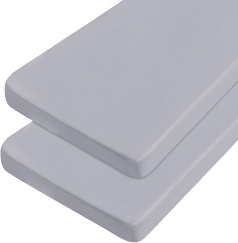 Cot Sheets 31" X 75", 2 Pack Cot Size Sheet Fitted with Narrow Twin/Camp Bunk/Rv - Picture 11 of 12