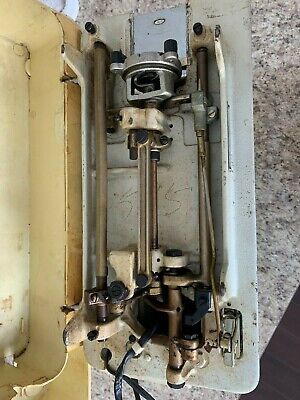Zig Zag SEWING MACHINE in HARD CASE VINTAGE RARE! UNTESTED Zig Zag SEWING MACHINE in HARD CASE VINTAGE RARE! UNTESTED