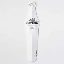 Ass Savers Regular Gen 4 Saddle Mounted Rear Fender - White