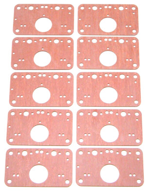Holley QFT CCS VR55 Metering Block Gasket 390-1050 CFM 2 Circuit 10 Pack