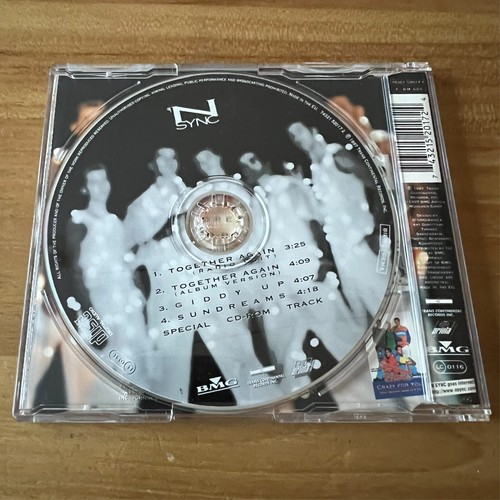'N SYNC – TOGETHER AGAIN - 1997 - CD Maxi-Single Enhanced Version - Europop - Bild 4 von 4