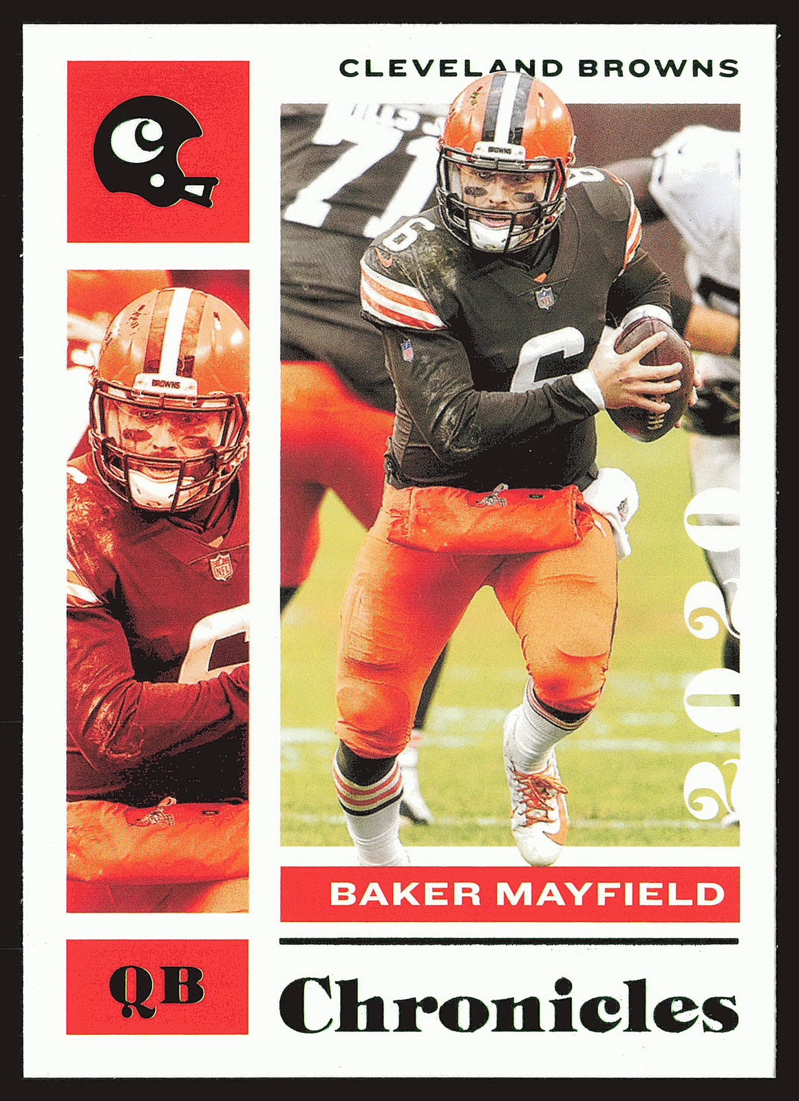 2020 Panini Chronicles #22 Baker Mayfield Green