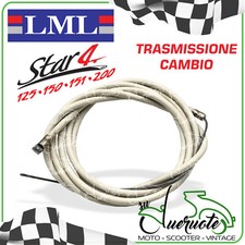 TRASMISSIONE CAVO FILO CAMBIO MARCE GUAINA LML STAR 125 150 151 200 4T DELUXE