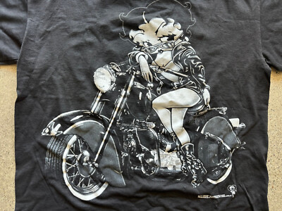 Vintage 1994 King Features Syndicate Betty Boop Motorcycle Club