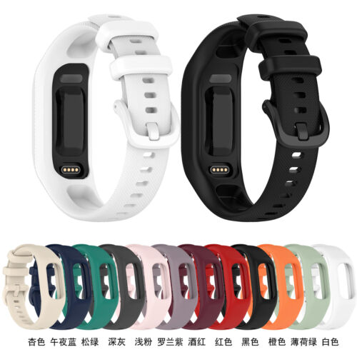 Silicone Straps For Garmin Vivosmart 5 /Smart 5 Watch Band Quick Release Unisex - Picture 11 of 59