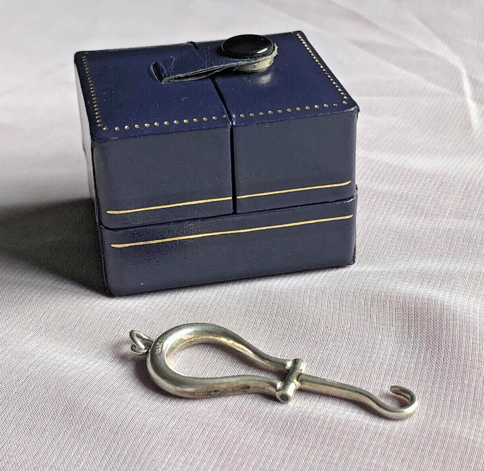 Antique Silver Folding Glove Button Hook Chatelaine Adie & Lovekin c.1920 - Image 3 of 4