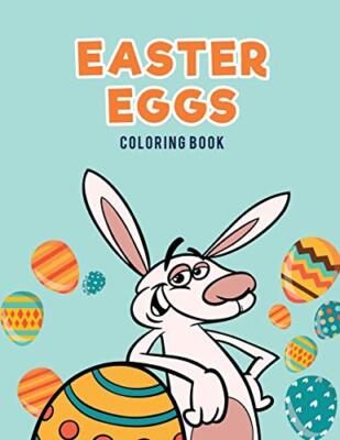 Easter Eggs Coloring Book                                                      