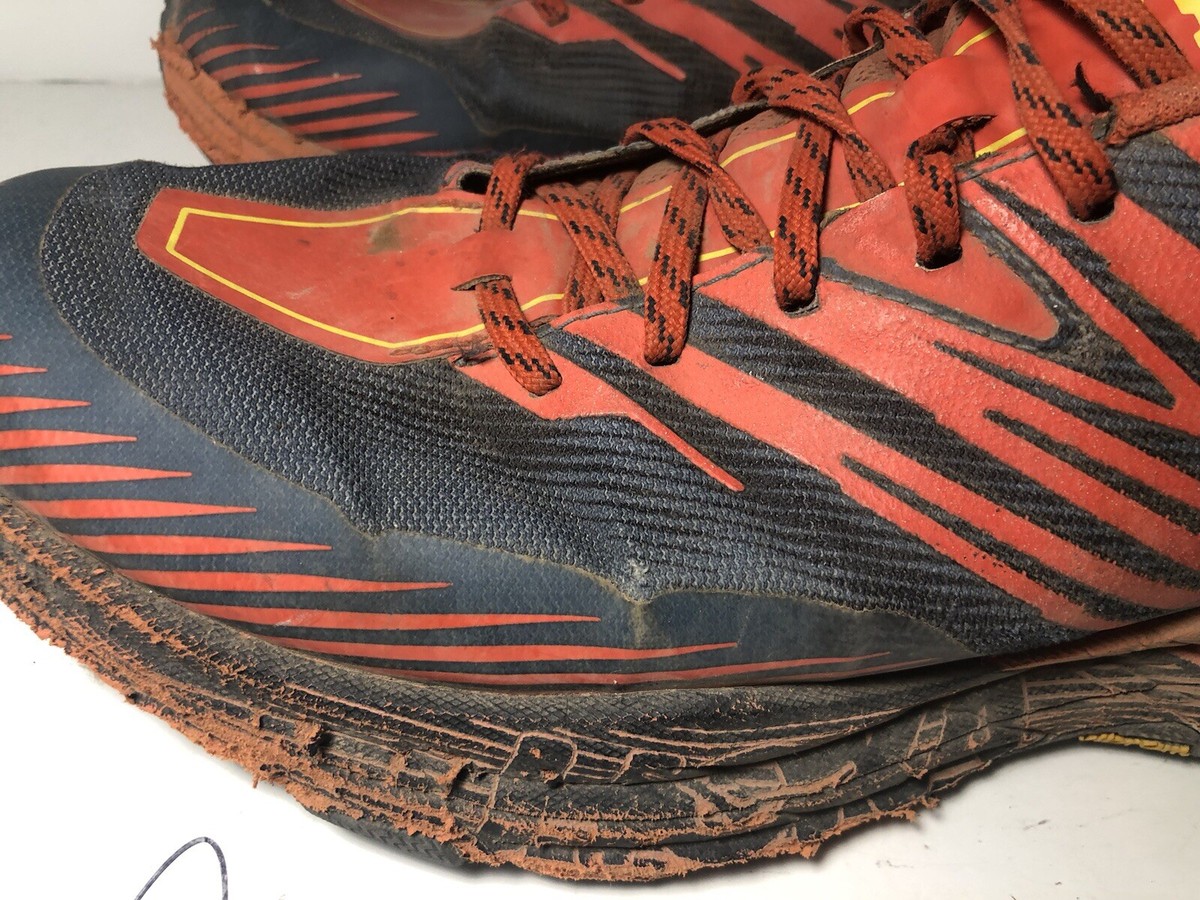 Hoka speedgoad 4 Men size 14 Black & Orange Athletic Running Shoes Mens HOKA Speedgoat 4 GTX Trail Running Shoe main image 2