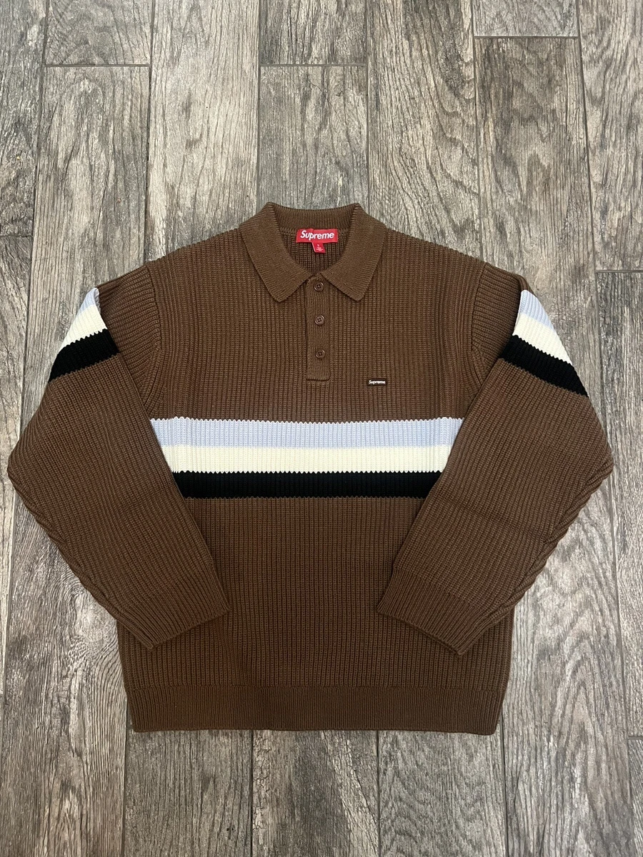 Supreme polo sweater sale