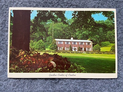 Garden Center of Canton, in Ohio, in Stadium Park Vintage Postcard