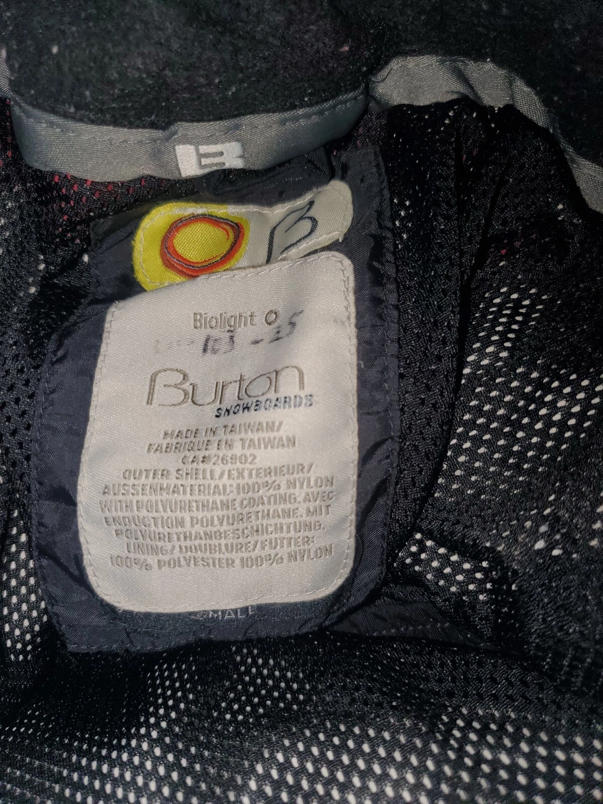 burton biolight snowboard ski pants