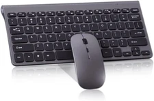 "Combo Teclado y mouse Inalambricos para Windows, Android TV Box/Raspberry / PC