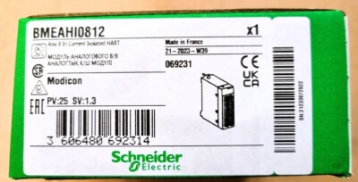 SCHNEIDER ELECTRIC BMEAHI0812 Modicon M580-E/A-Modul analog 4-20mA