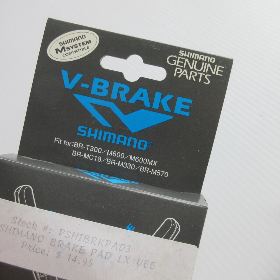 НОВЫЙ ИЗ СТАРЫХ ЗАПАСОВ SHIMANO M СИСТЕМА V ТОРМОЗНОЙ КОЛОДКИ КОМПЛЕКТ M70/T3 КЕРАМИЧЕСКИЕ КОЛОДКИ - Изображение 2 из 4
