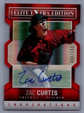 2014 Panini Elite Extra Edition #79 Zac Curtis Signature Inspirations #/100