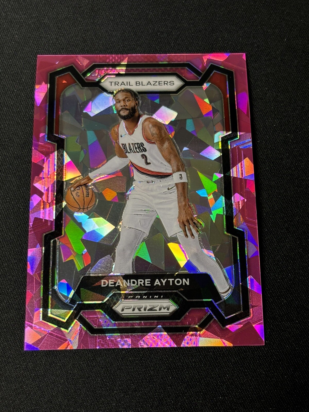 2018 Panini Prizm #279 Deandre Ayton Prizms Pink Ice
