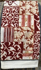 KAY DEE DESIGNS LARGE COTTON TEA KITCHEN DISH TOWEL ROOSTERS 26”x26”