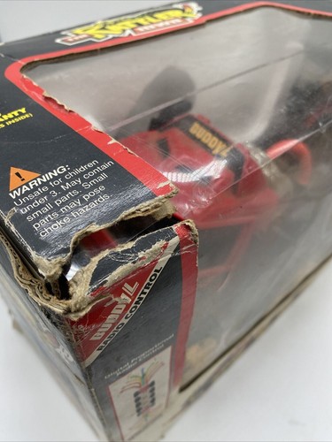 Rattler 10WD 9.6V RC Truck Red 1994 Buddy L Crawler Vtg Haul - Picture 8 of 12