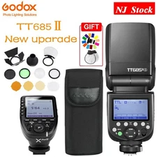 US Godox TT685II-S TTL HSS Speedlite Flash+AK-R1 Accessories kit+Xpro-S For Sony