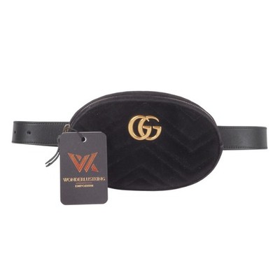 GUCCI Marmont Belt Bag Velvet 75 Luxus Designer Tasche OP: 850  