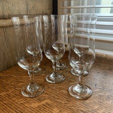 DEMA Champagne Glass Tulip Shaped Glasses Set of 6 - NEW BOXED - Wedding Party