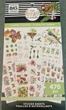 Happy Planner Sticker Book Garden Flowers Brand NEW