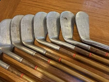 Spalding Robert T. Jones Jr. Registered Tournament Model Golf irons 2-9 + Wedge