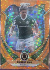 Richard Ríos RC Orange Mojo /149 2025 Panini Prizm FIFA Club World Cup Palmeiras