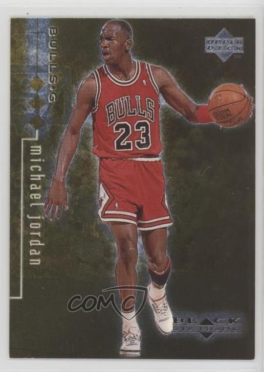 1998-99 Upper Deck Black Diamond Triple 860/1500 Michael Jordan #5 HOF 4kh