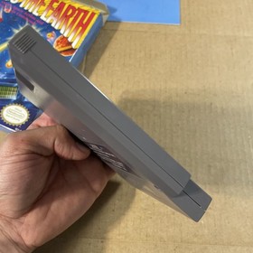To the Earth (Nintendo Entertainment System) Juego Completo NES Con Caja y Manual