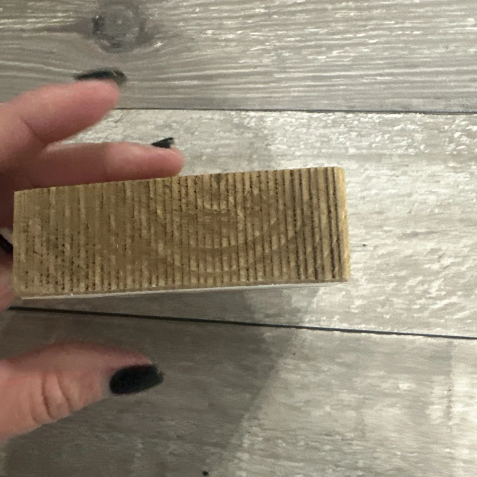 Primitive Block Sign - "Nope Not Today" Sleepy Dog Lover Desk Shelf Sitter Art - Image 4 of 4