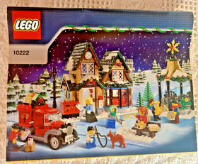 SR1-LEGO FRIENDS #10222 WINTER VILLAGE POST OFFICE-822 pcs/Manual/100% Complete