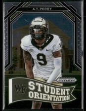 A.T. Perry 2023 Panini Prizm Draft Picks Wake Forest Demon Deacons
