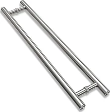 Stainless Steel Door Pull Handle TOGU TG-6012 12" - Polished Chrome Finish