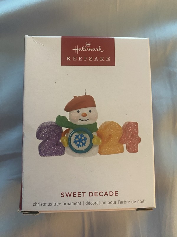 Hallmark Keepsake - Sweet Decade - 5th - 2024 **NEW / FREE SHIPPING**