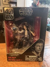 Star Wars The Black Series 40th Anniversary Titanium Series Han Solo  Hasbro New