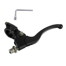 7/8" Universal Left Clutch Lever Compatible with 50cc 70cc 90cc 110cc Black