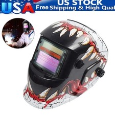 Solar Welder Helmet True Color Auto-Darkening Welding Helmet ARC TIG MIG Weld